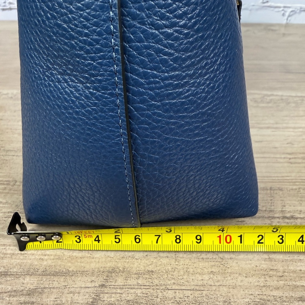Coach Georgia Satchel Bag Deep blue free unbranded chain CR156 price is firm - Picture 13 of 16